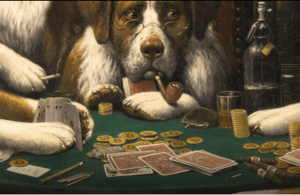 Dogs gambling